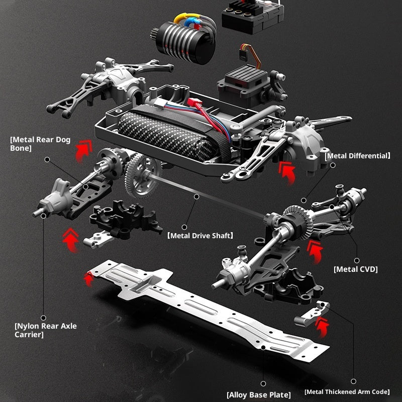 Inside's of RC Truck Brushless toy