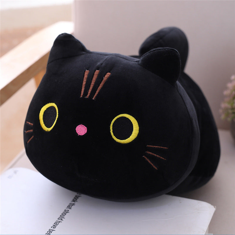 Cute Cat Plush Doll – Soft Spandex Toy in 4 Colors & 3 Sizes