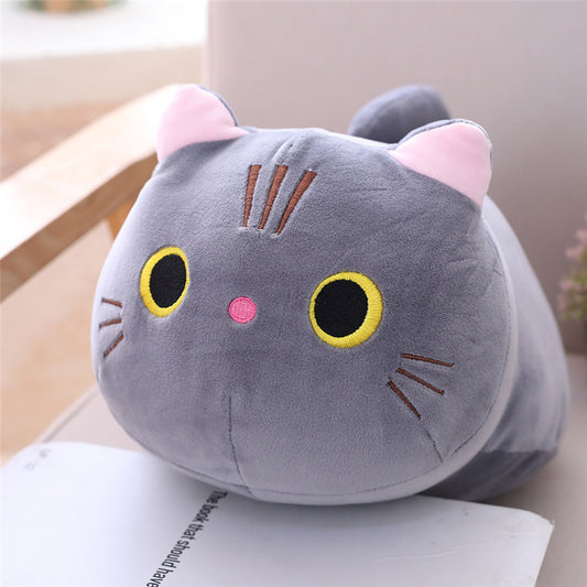 Cute Cat Plush Doll – Soft Spandex Toy in 4 Colors & 3 Sizes
