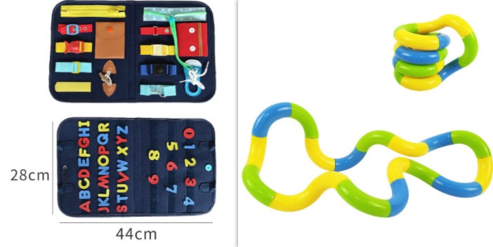 Learning Toy – Soft Felt Activity Board for Toddlers