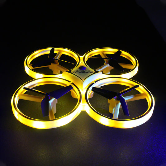 Watch-Controlled Remote Control Drone with 360° Stunts & Lights