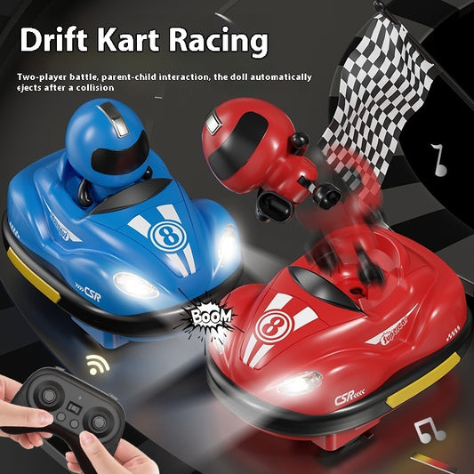 High-Speed Drift RC Cars Set with Music and Bounce