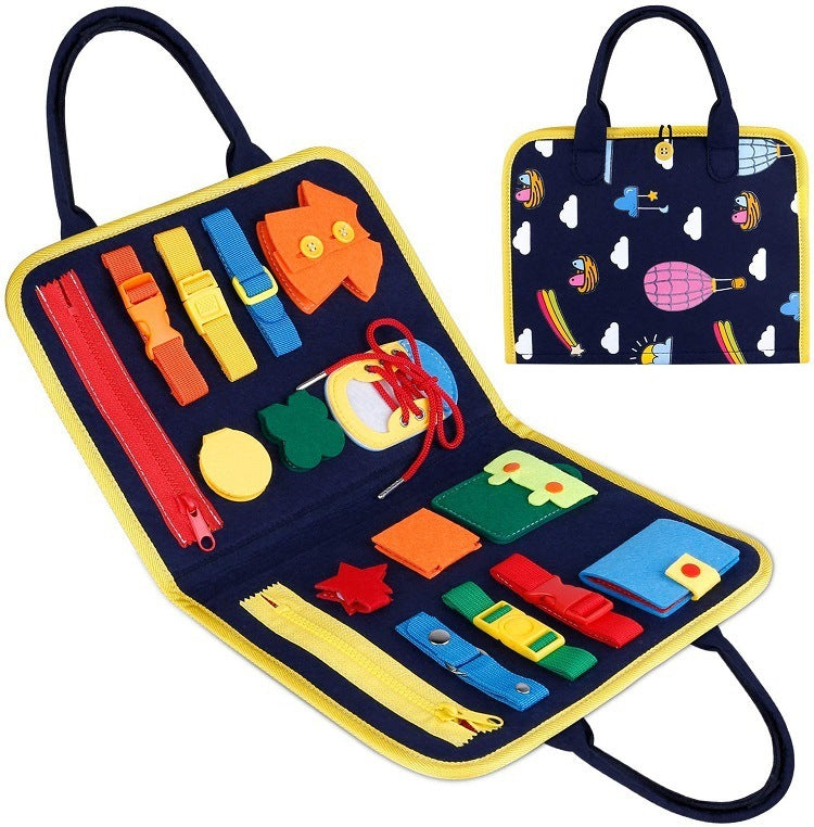 Learning Toy – Soft Felt Activity Board for Toddlers