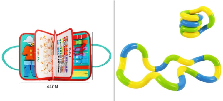 Learning Toy – Soft Felt Activity Board for Toddlers