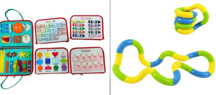 Learning Toy – Soft Felt Activity Board for Toddlers