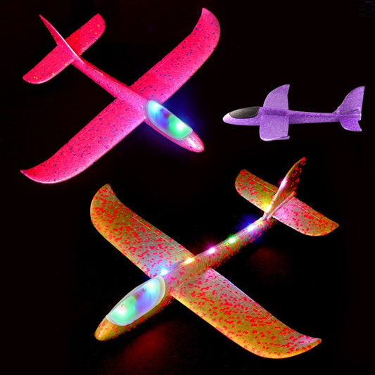 Flashing Rocket Launch Toy – Light-Up Outdoor Fun