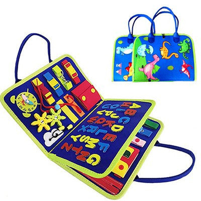 Learning Toy – Soft Felt Activity Board for Toddlers