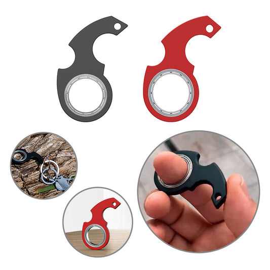 Stress Relief Fidget Spinner Keychain