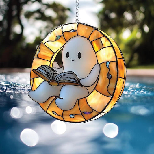 Cute Halloween decor ghost hanging ornament