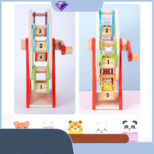 Wooden Ferris Wheel – Educational Toy for Kids