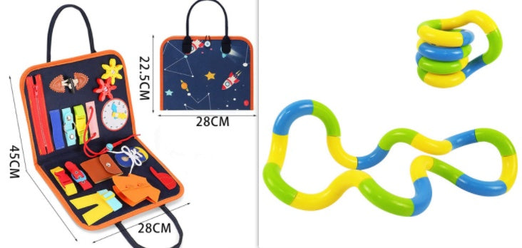 Learning Toy – Soft Felt Activity Board for Toddlers