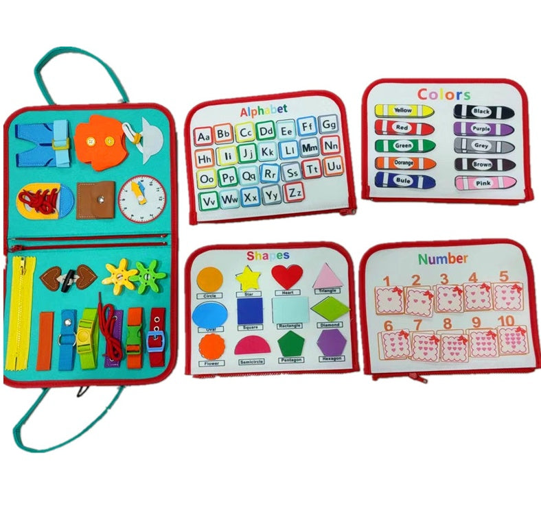 Learning Toy – Soft Felt Activity Board for Toddlers