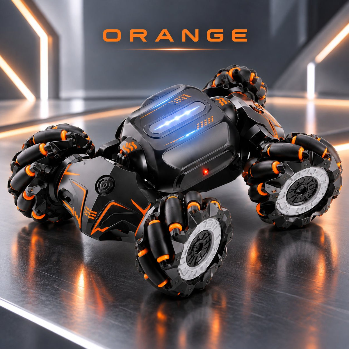 Gesture control RC car with twisting body design