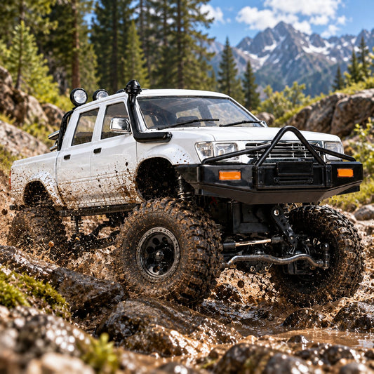 RC Rock Crawler 4WD Remote Control Pickup Truck