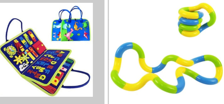 Learning Toy – Soft Felt Activity Board for Toddlers