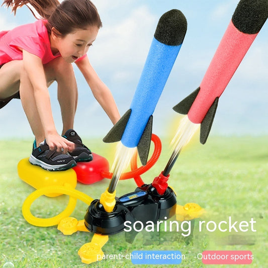Soaring Rocket Launcher Set – Fun Outdoor Toys for Kids