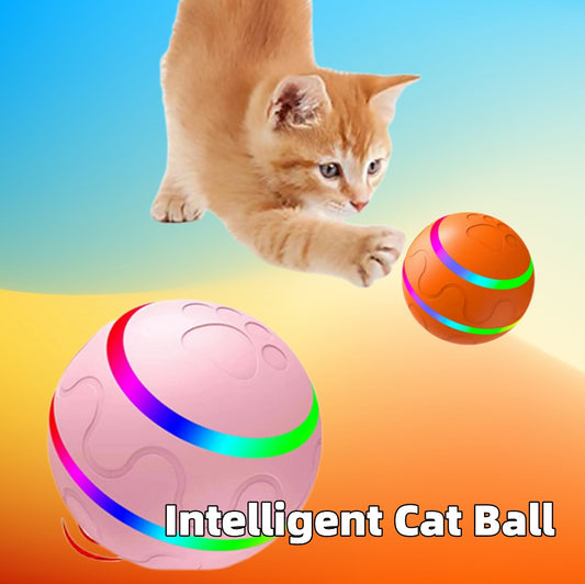 Automatic Cat Toy Ball – Smart Rolling Fun for Cats