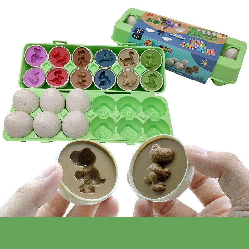 Educational Egg Toy Set for Kids – Shape & Color Matching