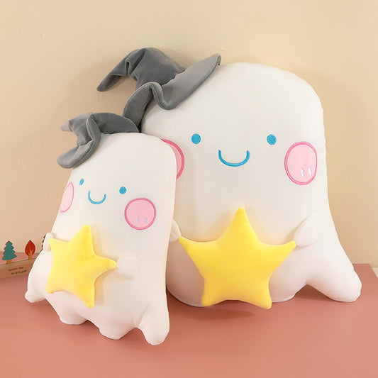 Ghost Doll Plush – Cute Soft Toy in 2 Styles & Sizes