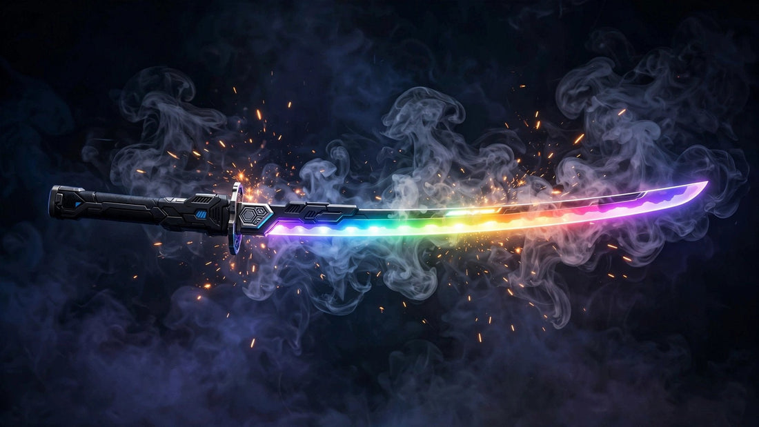 This Toy Katana Does What No Other Sword Toy Can - Lights, Smoke & Real Sparks