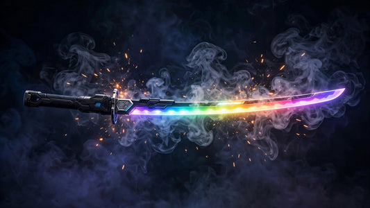 This Toy Katana Does What No Other Sword Toy Can - Lights, Smoke & Real Sparks