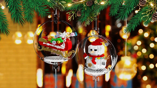 Christmas Toys That Double as Decor - The Mini Snowman Brick Puzzle