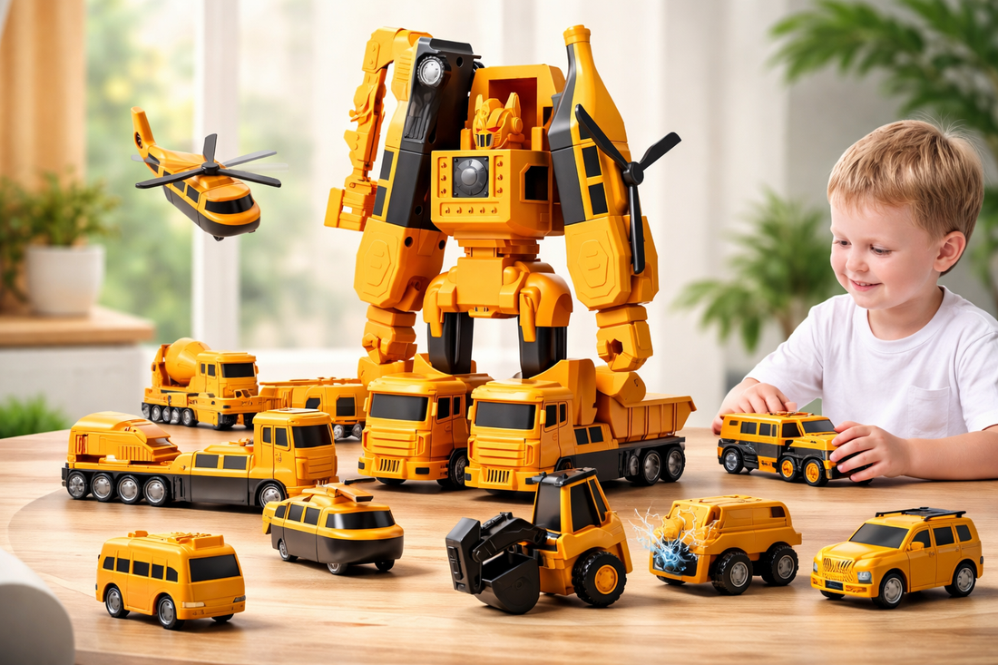 35PCS car blocks set military and engineering building blocks for kids