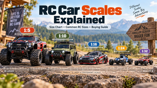 RC Car Scales & Sizes: Complete Guide to Choosing the Right Size