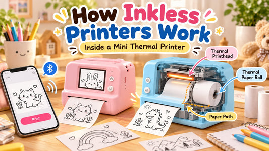 How Do Inkless Printers Work? Heat, Thermal Paper & Mini Printers Explained