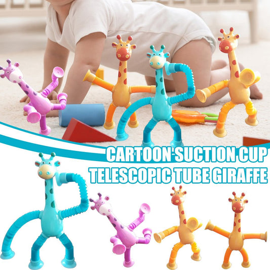 4-in-1 Deformable Pop Tube Fidget Toys for Stress Relief