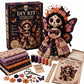 Halloween DIY Craft Kit Patchwork Doll DIY Kit Sewing Kit