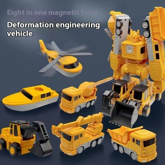 35PCS Car Toys Building Block Set – Military & Engineering Series