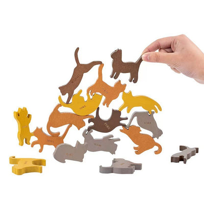 Fun Zoo Wooden Building Blocks for Kids
