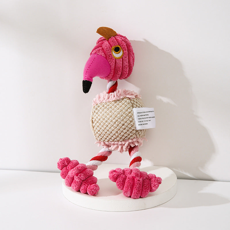 Soft Plush Donkey Dog Toy for Safe and Fun Playtime