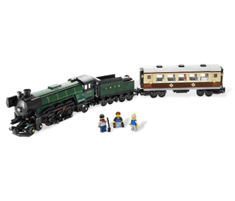 DIY Electric Train Set with 800+ ABS Building Blocks