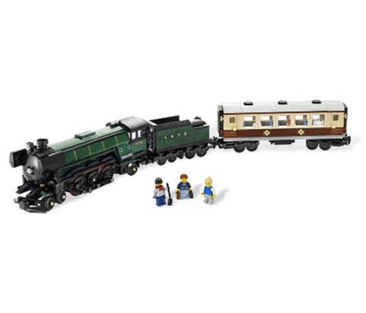 DIY Electric Train Set with 800+ ABS Building Blocks
