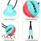 Tough Chewer Suction Cup Rope Dog Toy with Food Dispenser