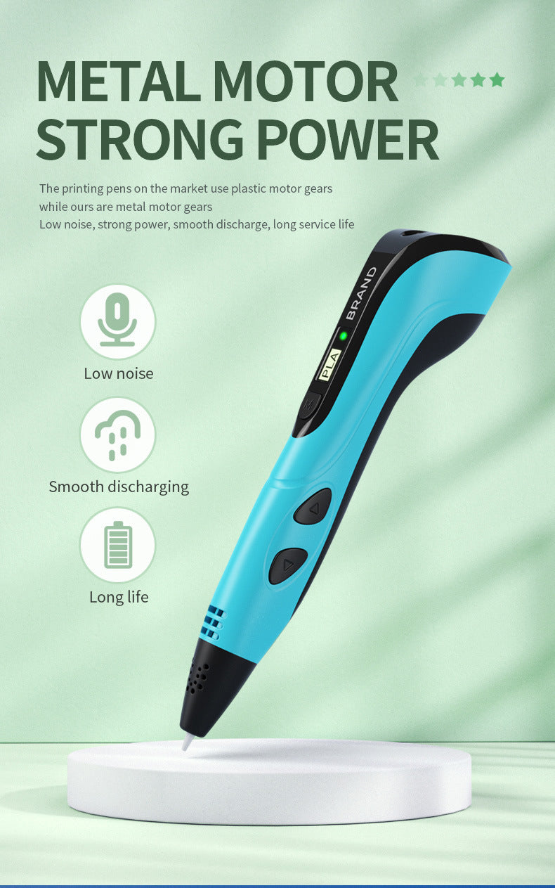 3D Pen Educational Toy – Creative 3D Printing Pen for Kids