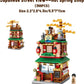Mini Building Blocks Japanese Street View 4-in-1 Set