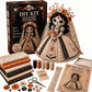 Halloween DIY Craft Kit Patchwork Doll DIY Kit Sewing Kit