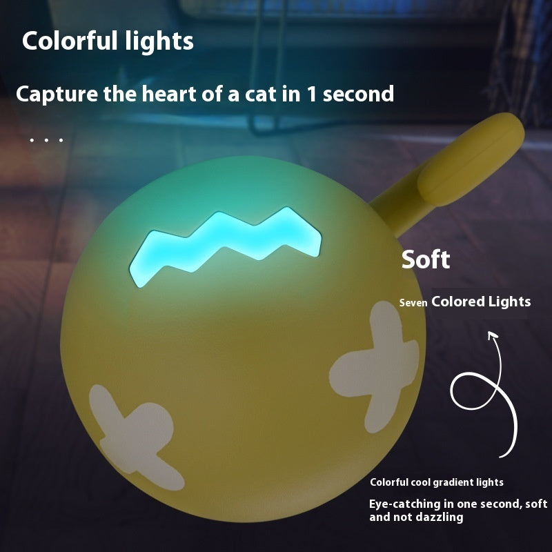 Interactive Cat Toy – Smart Teasing Ball with USB Charging