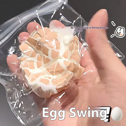Squishy Egg Toy for Stress Relief and Fun