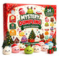 Christmas 24 Days Countdown Calendar Squishy Blind Box DIY Bun Toy Gift