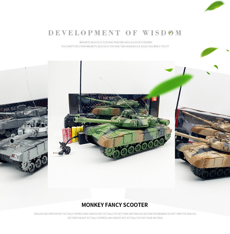 Remote Control Tank: 1:18 Scale, Compact RC Battle‑Ready Toy