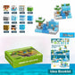 My Building World Magnetic Cube DIY Cherry Blossom Mountain Children's Educational Puzzle Assembly Toy Gift