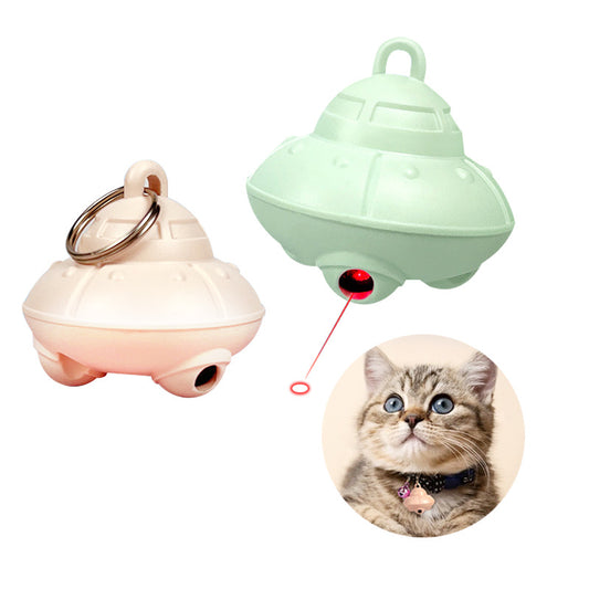Cat Laser Toy Collar – USB Charging, 360° Rotating Interactive Pet Play