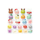 Christmas 24 Days Countdown Calendar Squishy Blind Box DIY Bun Toy Gift