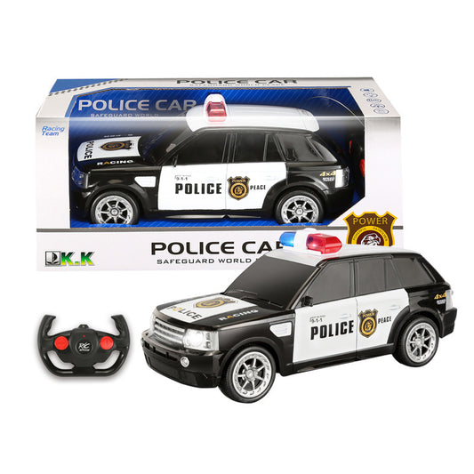 Rechargeable RC Drift Car – Police Series with Lights & Music