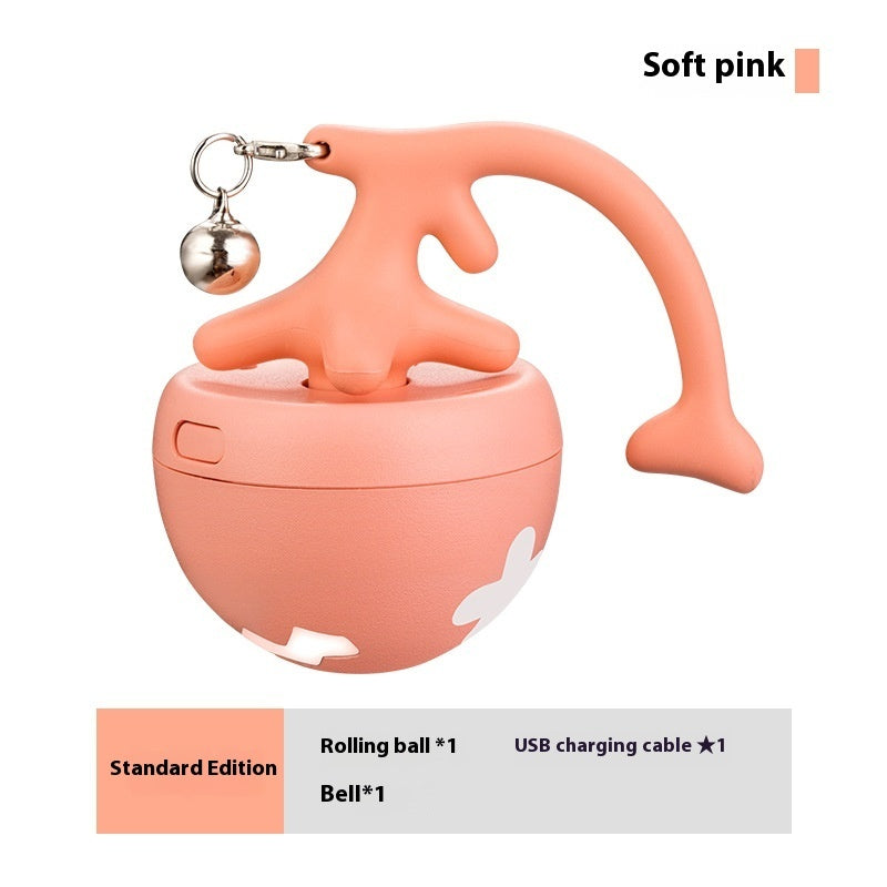 Interactive Cat Toy – Smart Teasing Ball with USB Charging