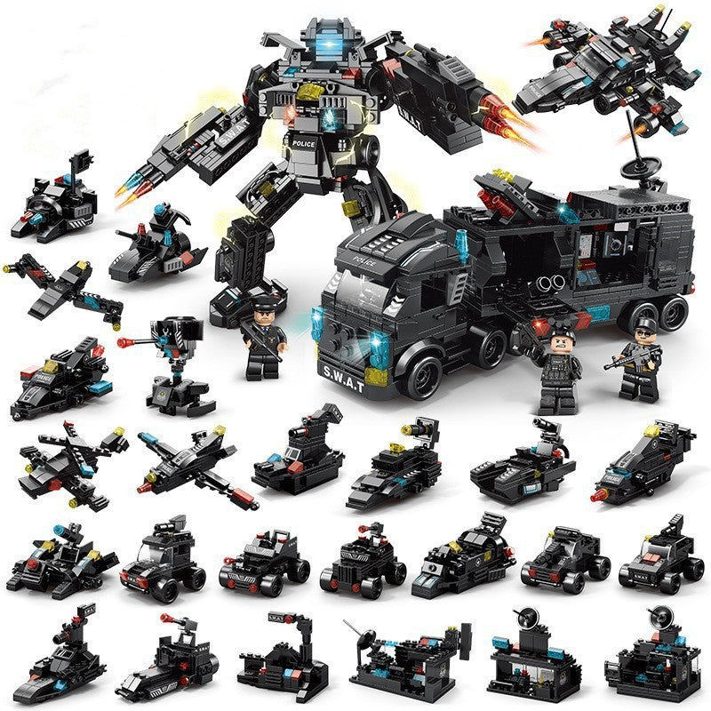 Military Puzzle Block Toys for Kids – Army Toys Collection